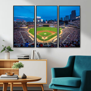 Target Field Stadium Wall Art Canvas Print – Minnesota Twins