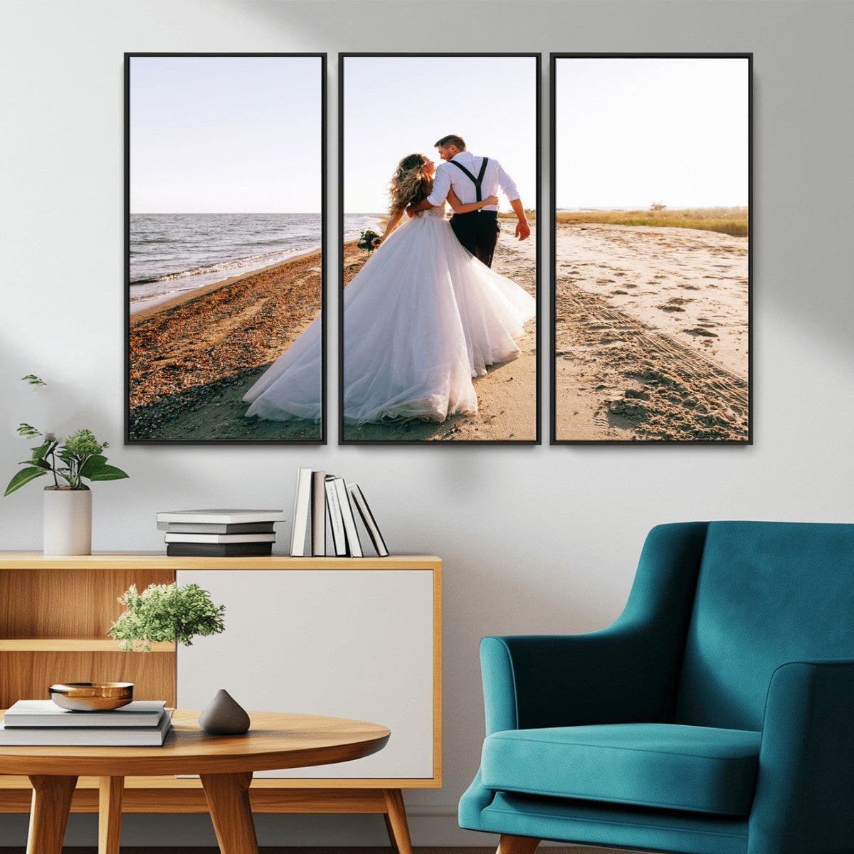 Framed Custom Canvas Print - Personalized Wall Art for Home