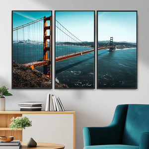 Golden Gate Bridge Wall Art Canvas Print – San Francisco