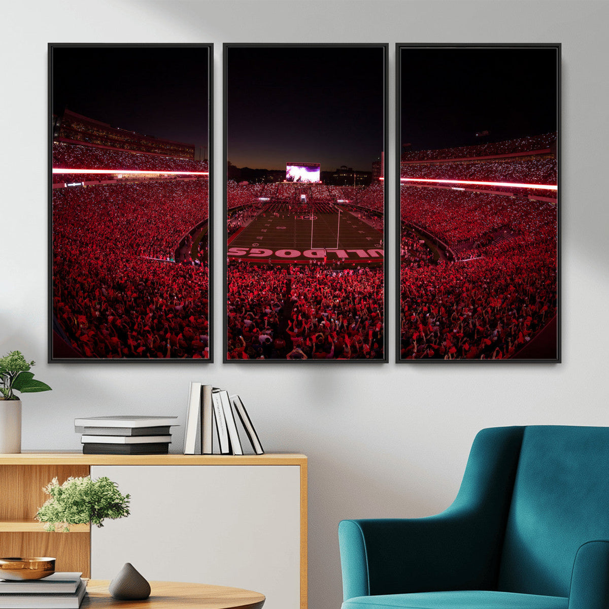 Sanford Stadium Wall Art Canvas Print – Georgia Bulldogs
