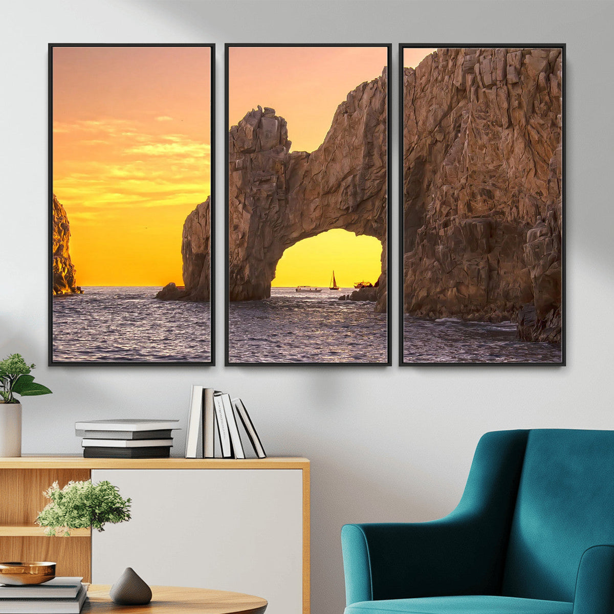 El Arco Cabo San Lucas Ocean Arch Wall Art Canvas Print