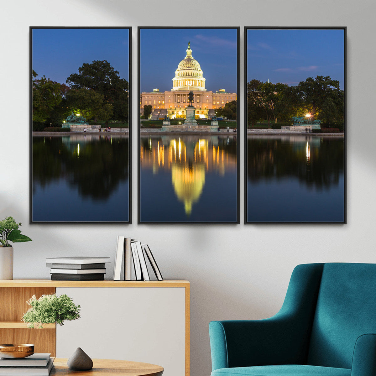 US Capitol Building Wall Art Canvas Print – Washington DC