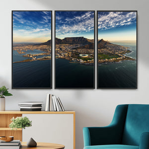 Cape Town Skyline Wall Art Canvas Print – Table Mountain