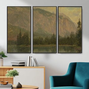 Frederic Edwin Church Hintersee Canvas Print, Hudson River