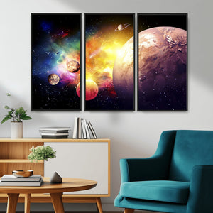 Space and Galaxy Canvas Print