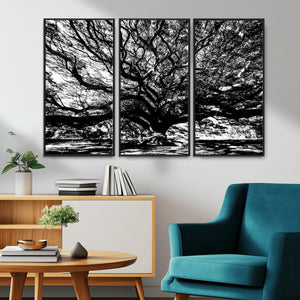 Mighty Angel Oak Wall Art | Angel Oak Tree Art Print