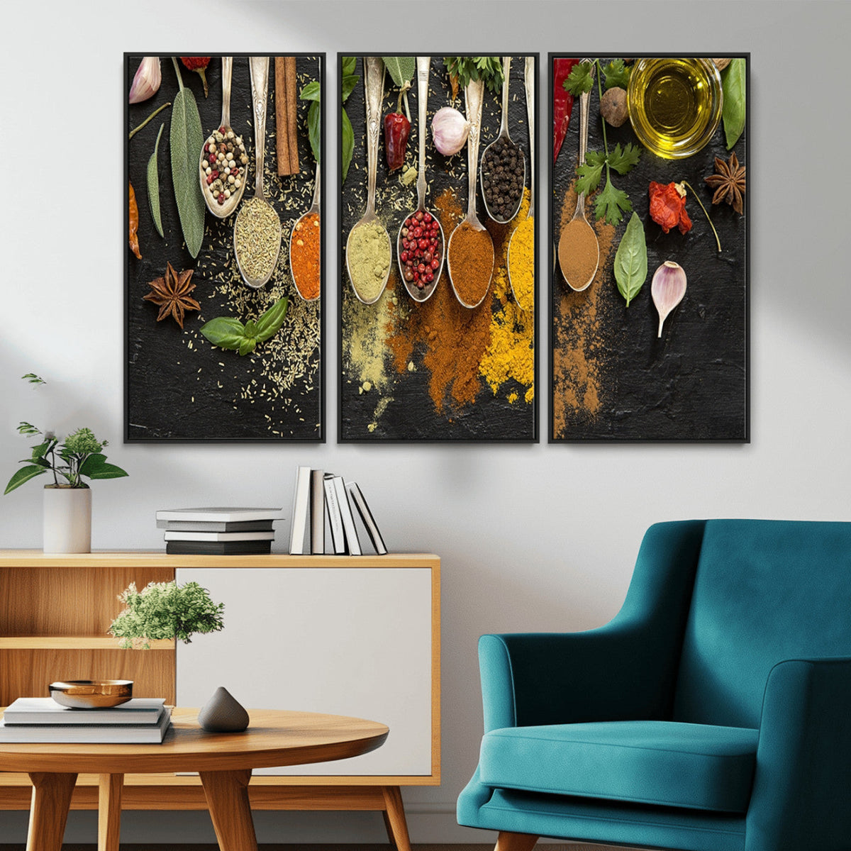 Spices Wall Art Canvas Print