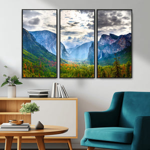 Yosemite National Park El Capitan Landscape Wall Art,