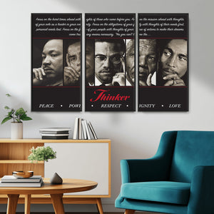 Thinkers of Wall Art Canvas Print - Inspirational Wall Art