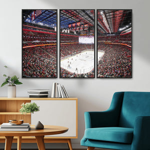 Barton Malow Little Caesars Arena Detroit Wall Art Canvas