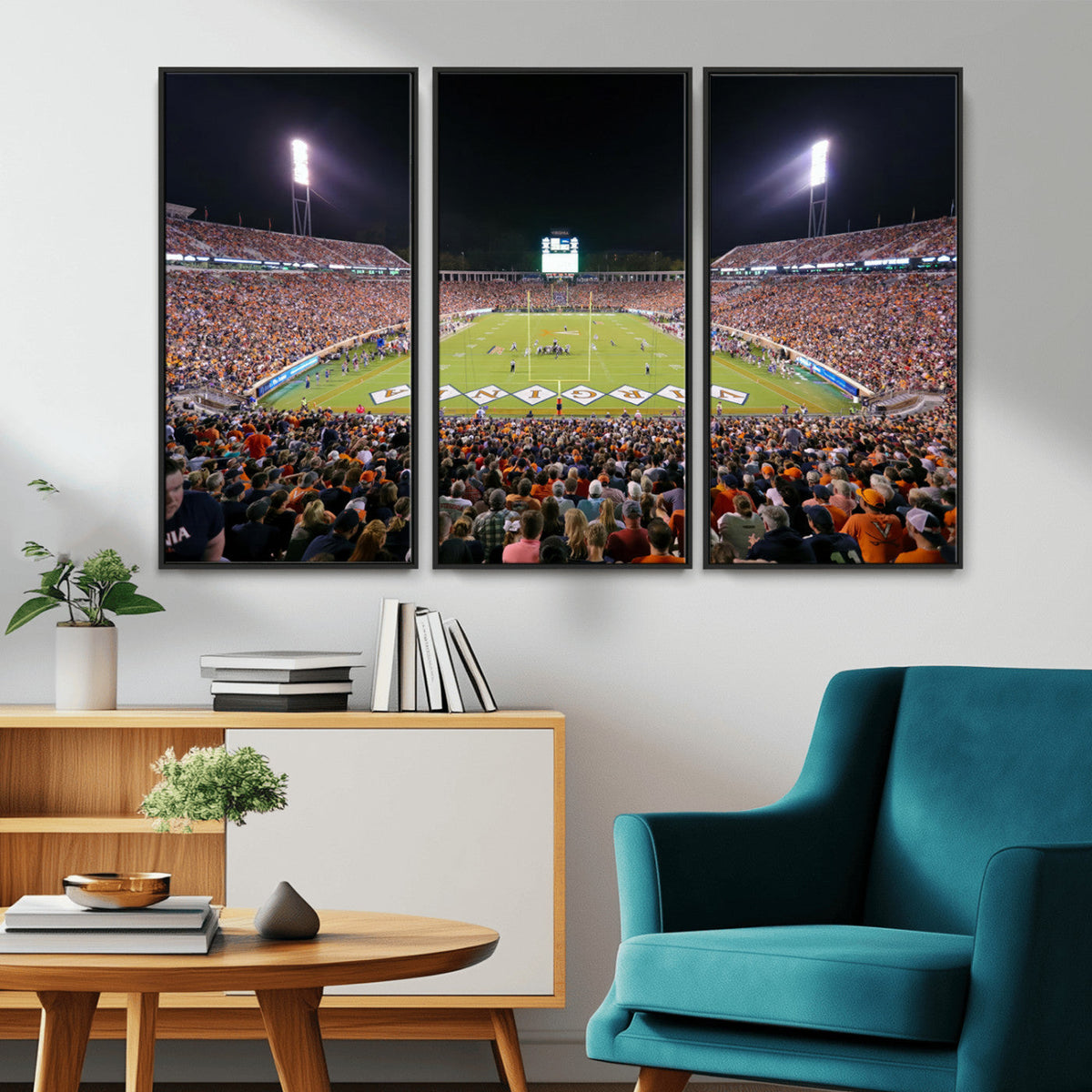 Virginia Cavaliers Football Team Print - Charlottesville