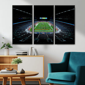Denver Broncos Football Team Print Canvas- Denver Empower