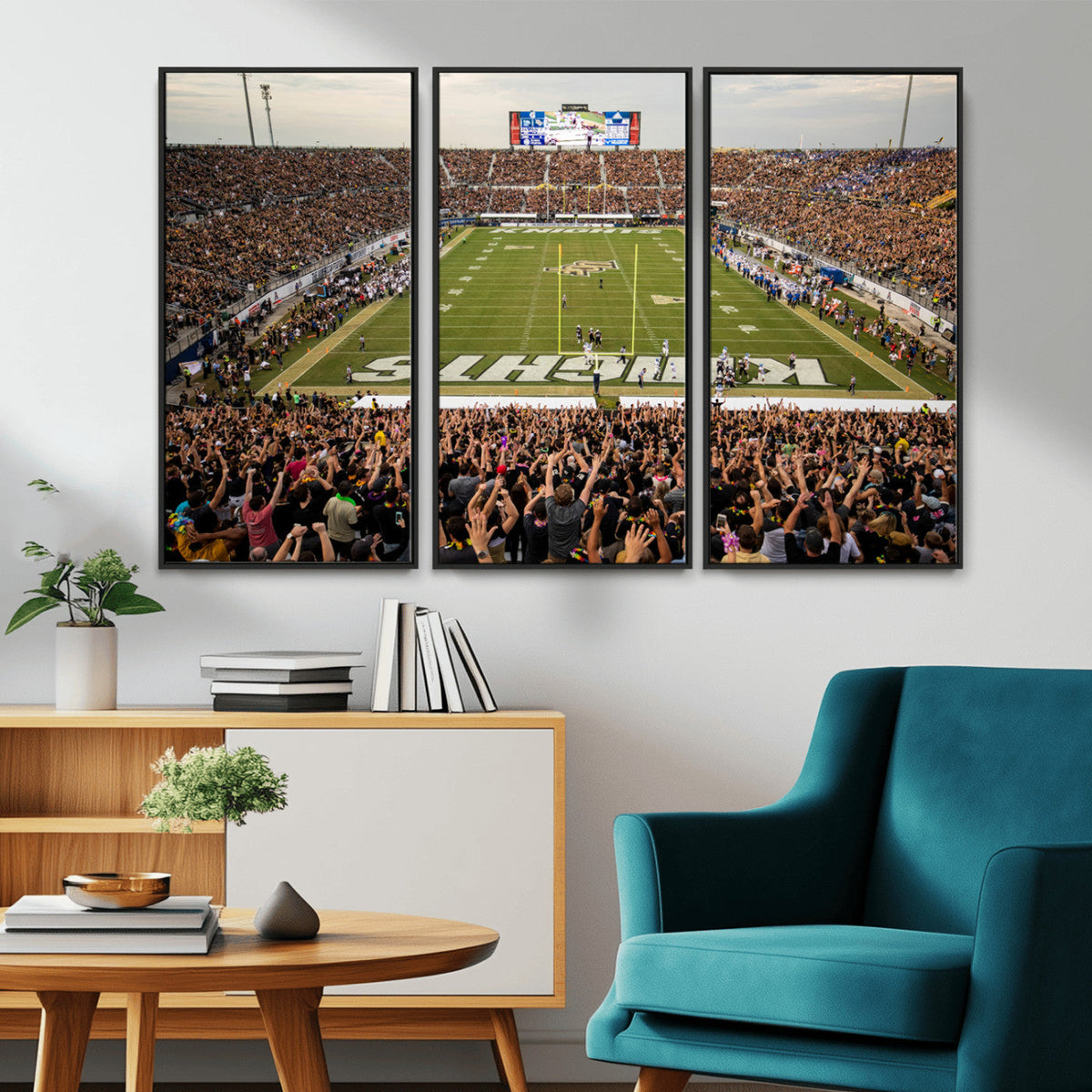 UCF Knights Football Team Print - Orlando FBC Mortgage