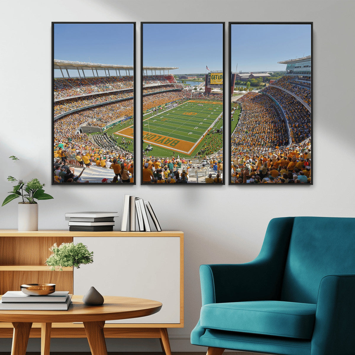 Baylor University Bears Football Team Print - Waco McLane