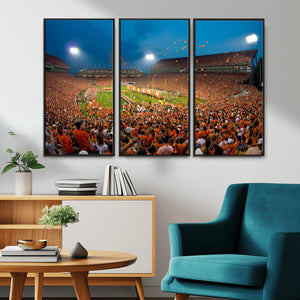 Clemson University Tigers Football Team Print - Clemson