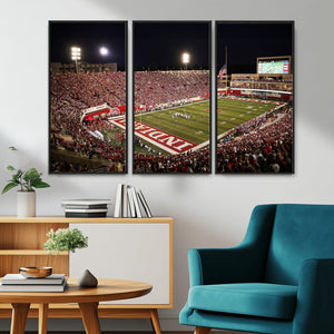 Indiana University Hoosiers Football Team Print Canvas -