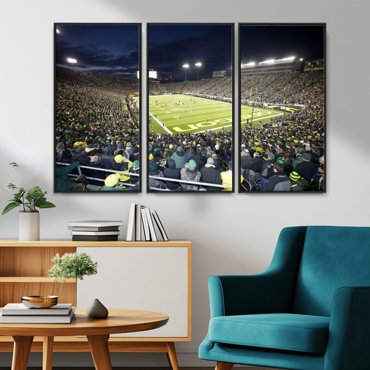 University of Oregon Ducks Football Team Print - Eugene