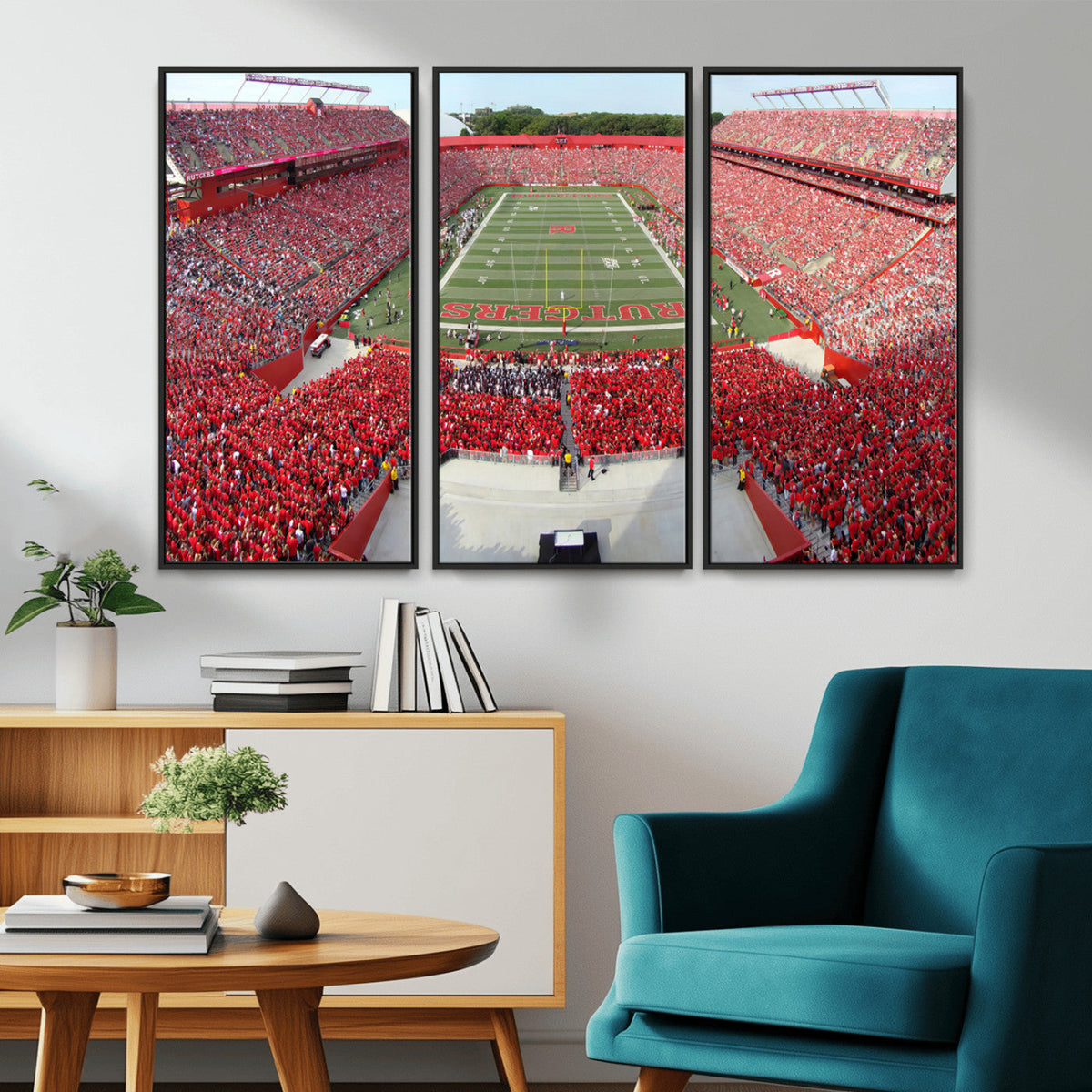 Rutgers Scarlet Knights Football Team Print - Piscataway SHI