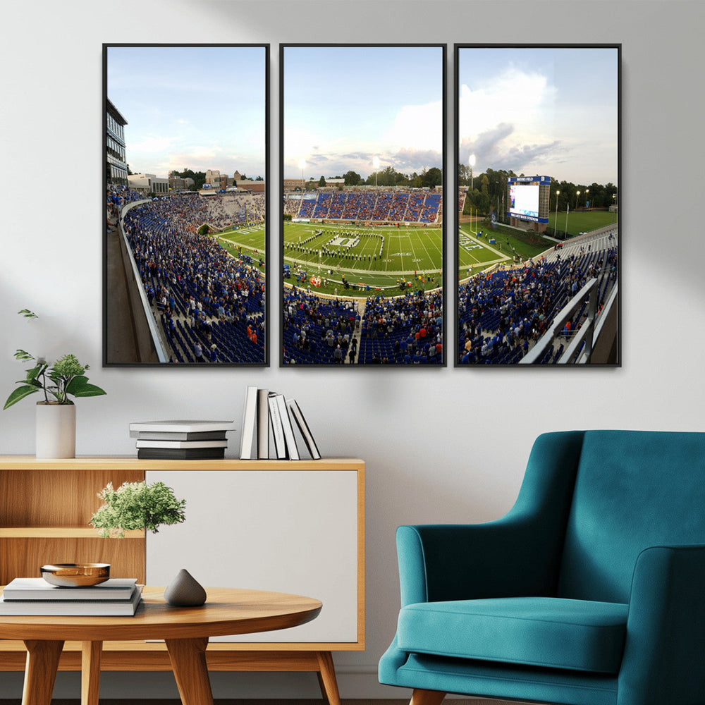 The Duke University Blue Devils Football Team Print - Durham