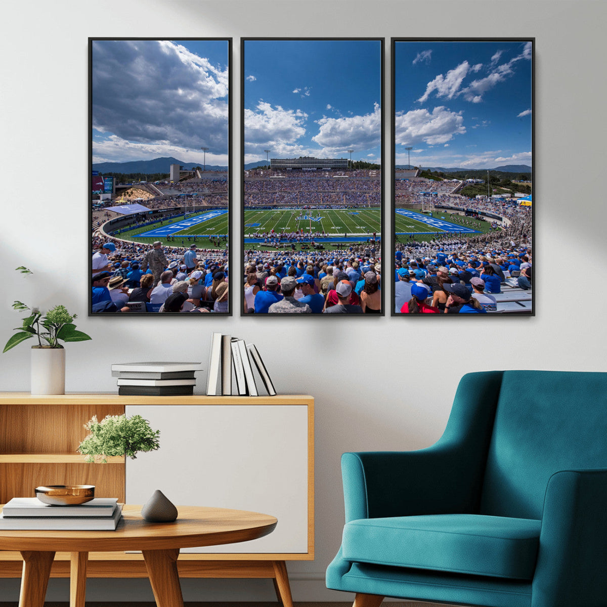 Air Force Falcons Football Team Print - Colorado Springs