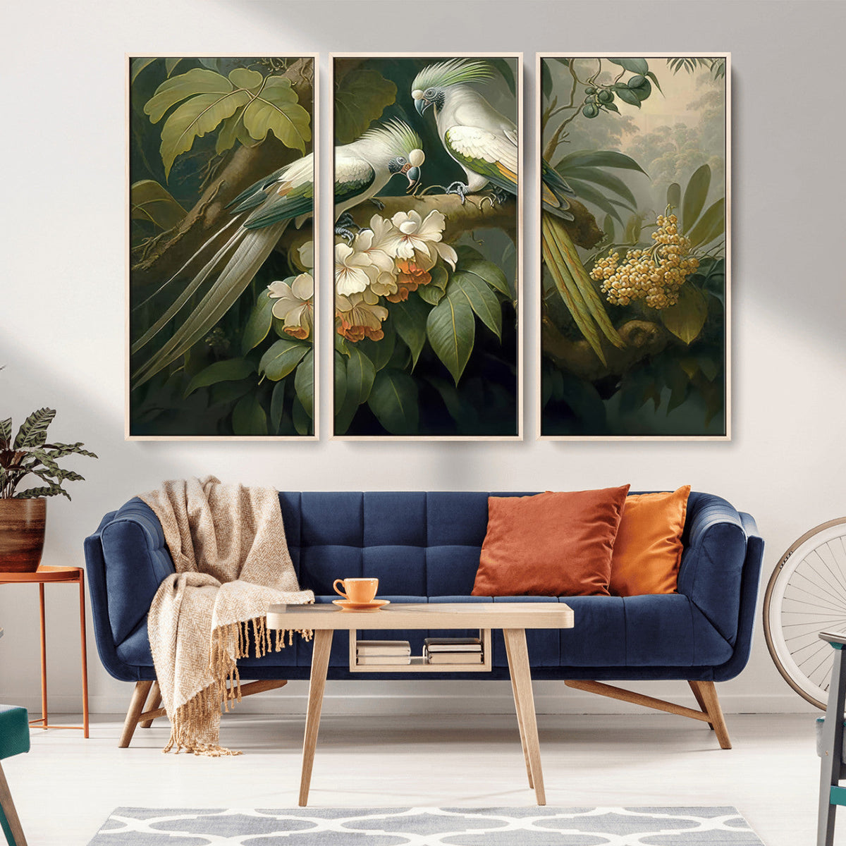 Tropical Paradise Print Wall Art Stunning Artwork of a