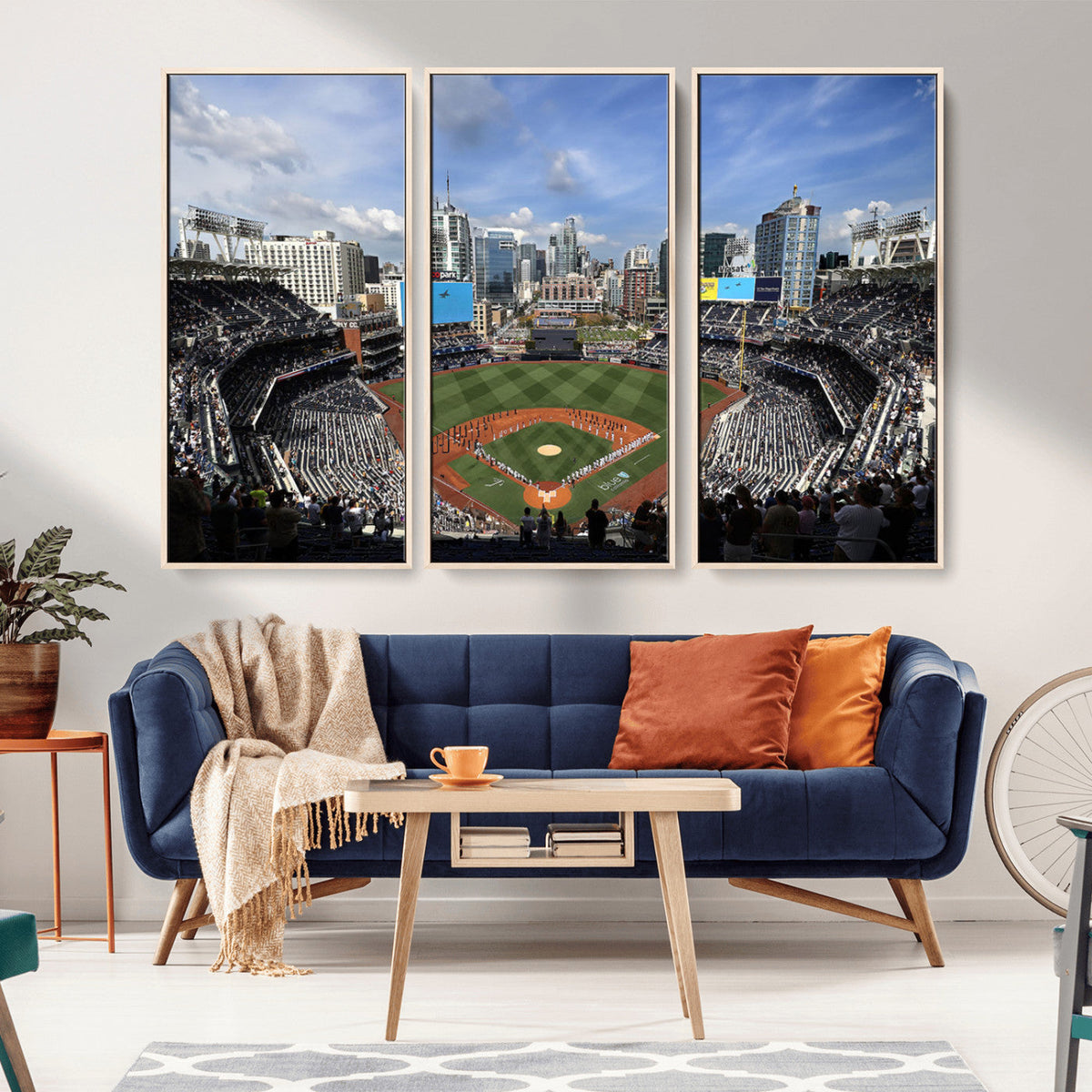 San Diego Padres Baseball Team Print - Petco Park Stadium