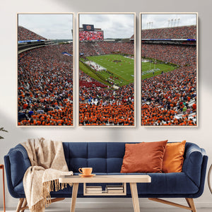 Jordan-Hare Stadium Wall Art Canvas Print, College Sports