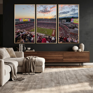Donald W. Reynolds Razorback Stadium Wall Art Canvas Print –