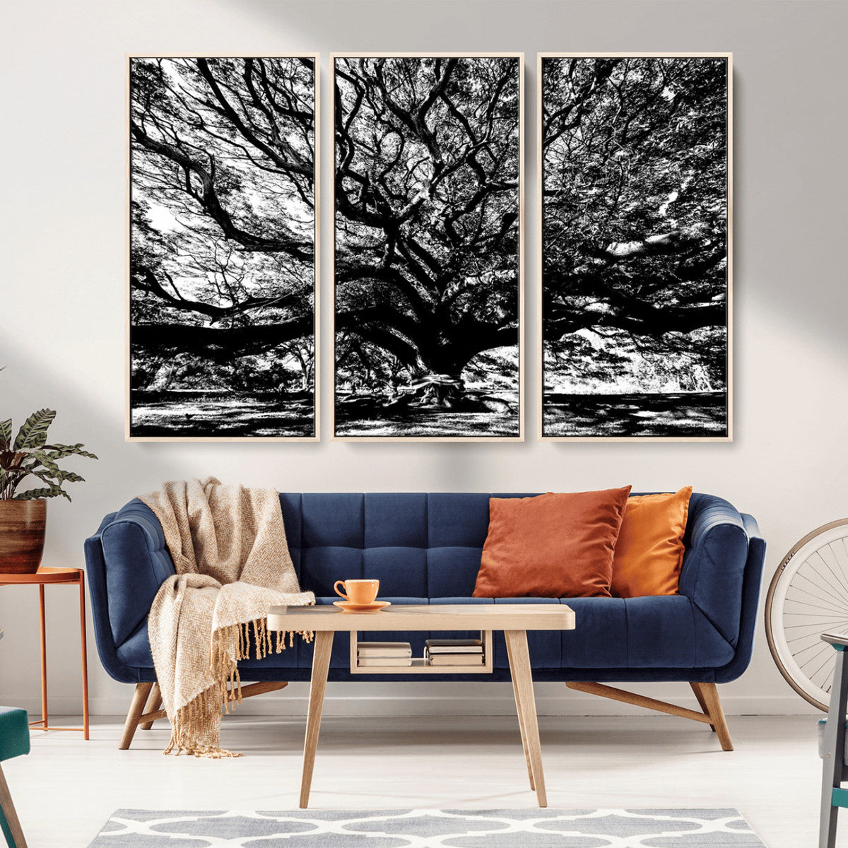 Mighty Angel Oak Wall Art | Angel Oak Tree Art Print