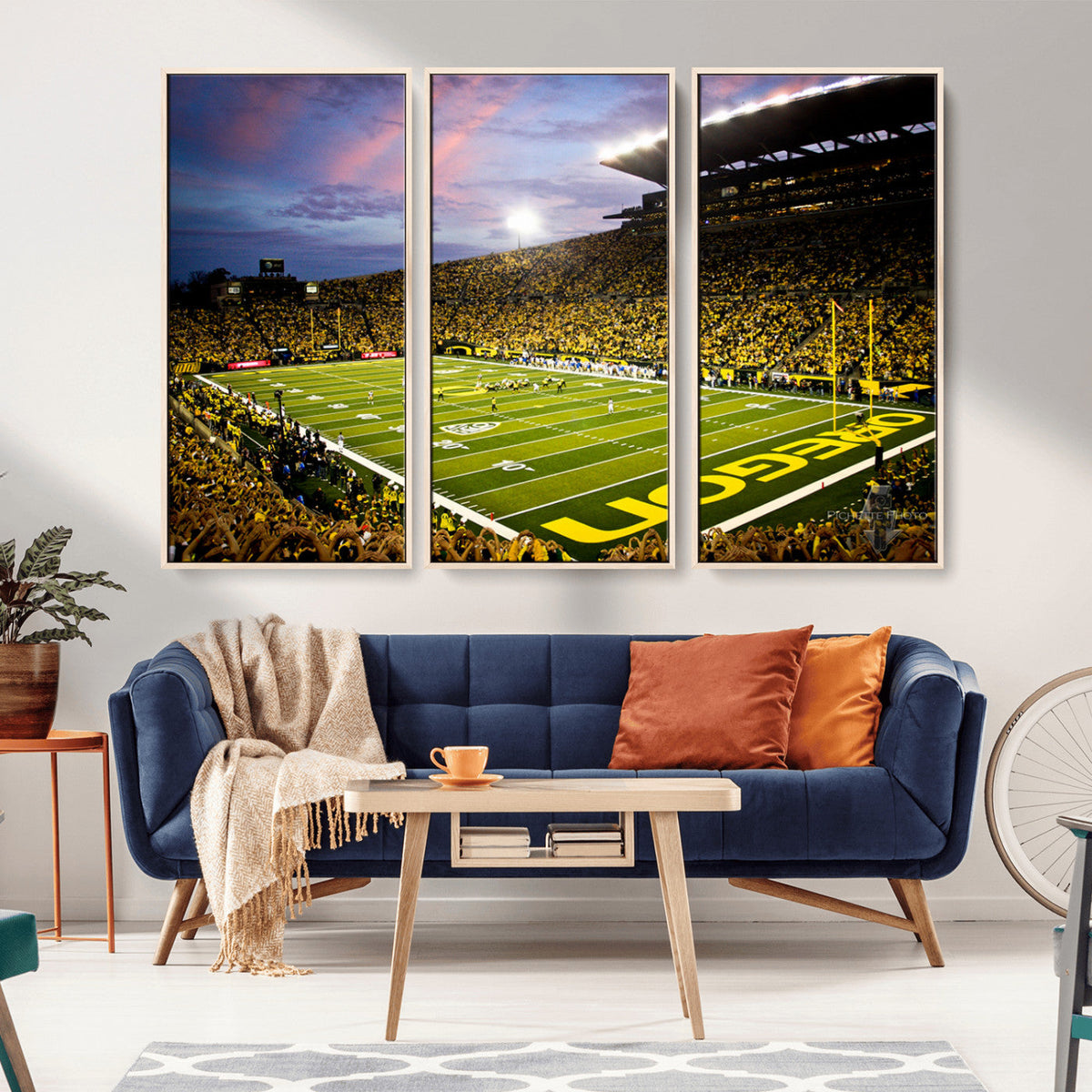 University of Oregon Ducks Football Team Print - Eugene