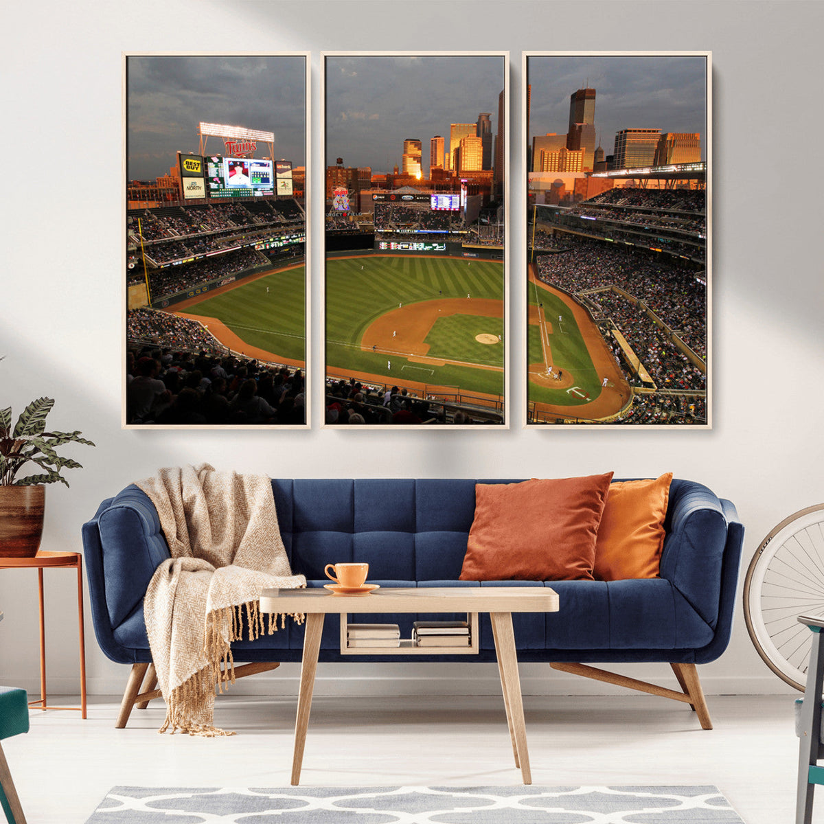 Minnesota Twins Baseball Team Print - Minneapolis Target