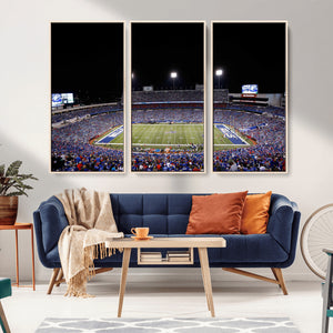 Buffalo Bills Wall Art - Buffalo Bills Stadium Canvas Print,