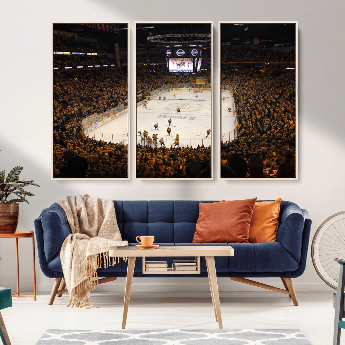 Bridgestone Arena - Nashville Predators Hockey Team Print -
