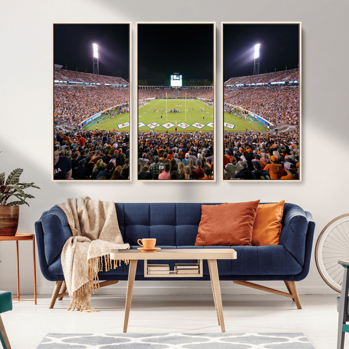 Virginia Cavaliers Football Team Print - Charlottesville