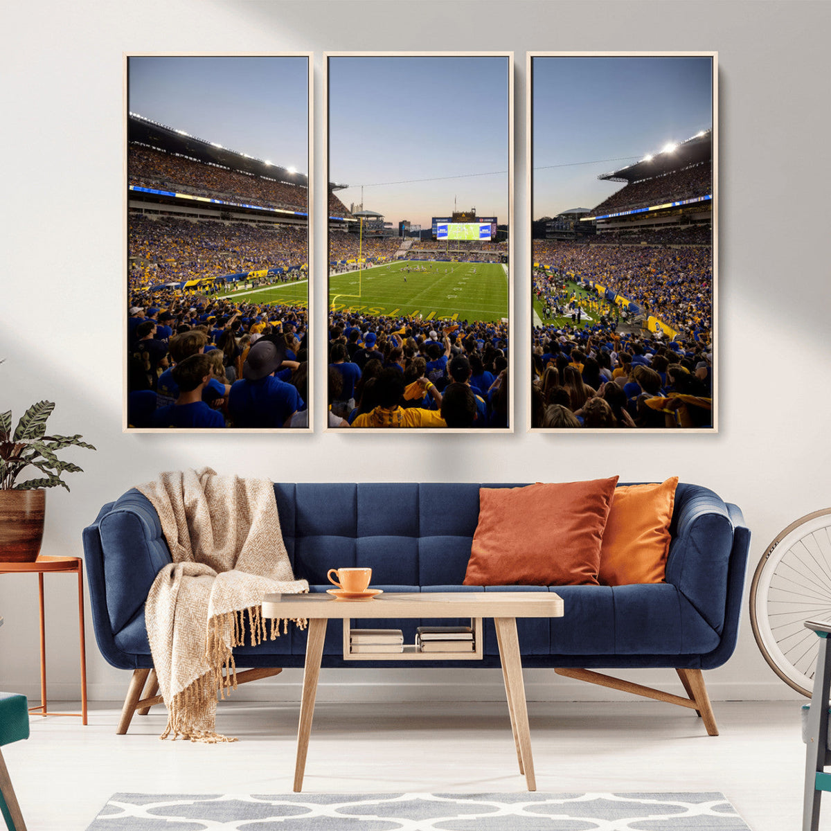 Pittsburgh Panthers Football Team Print - Pittsburgh