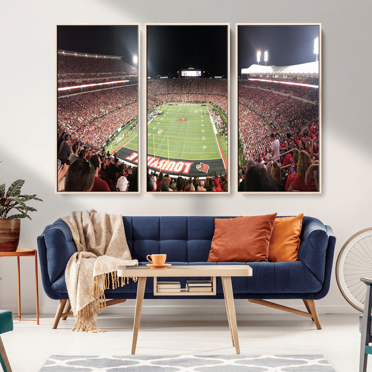 University of Louisville Cardinals Football Team Print -
