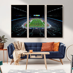 Denver Broncos Football Team Print Canvas- Denver Empower