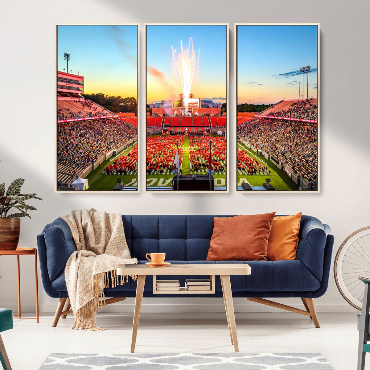 North Carolina State University Canvas Print, North Carolina