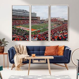 University of Illinois Fighting Illini Football Team Print -