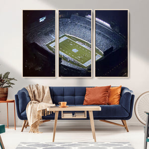 University of North Carolina Tar Heels Football Team Print -