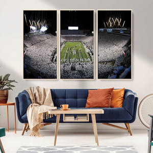 Penn State Beaver Stadium Canvas Wall Art - Nittany Lions
