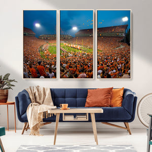 Clemson University Tigers Football Team Print - Clemson