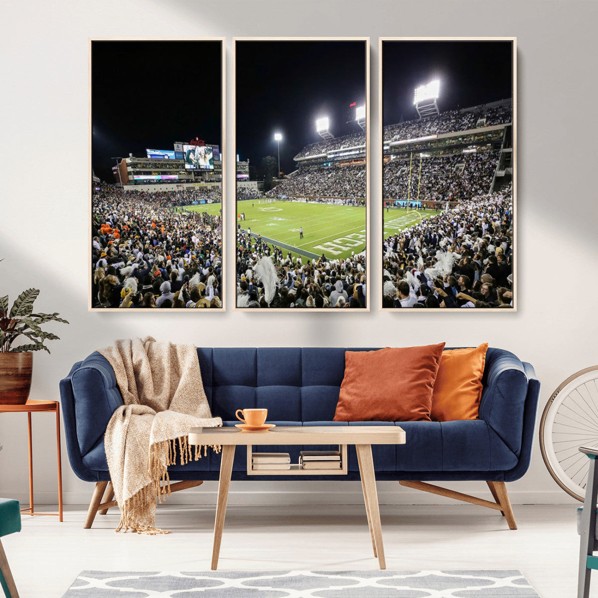 Georgia Tech Yellow Jackets Football Team Print - Atlanta