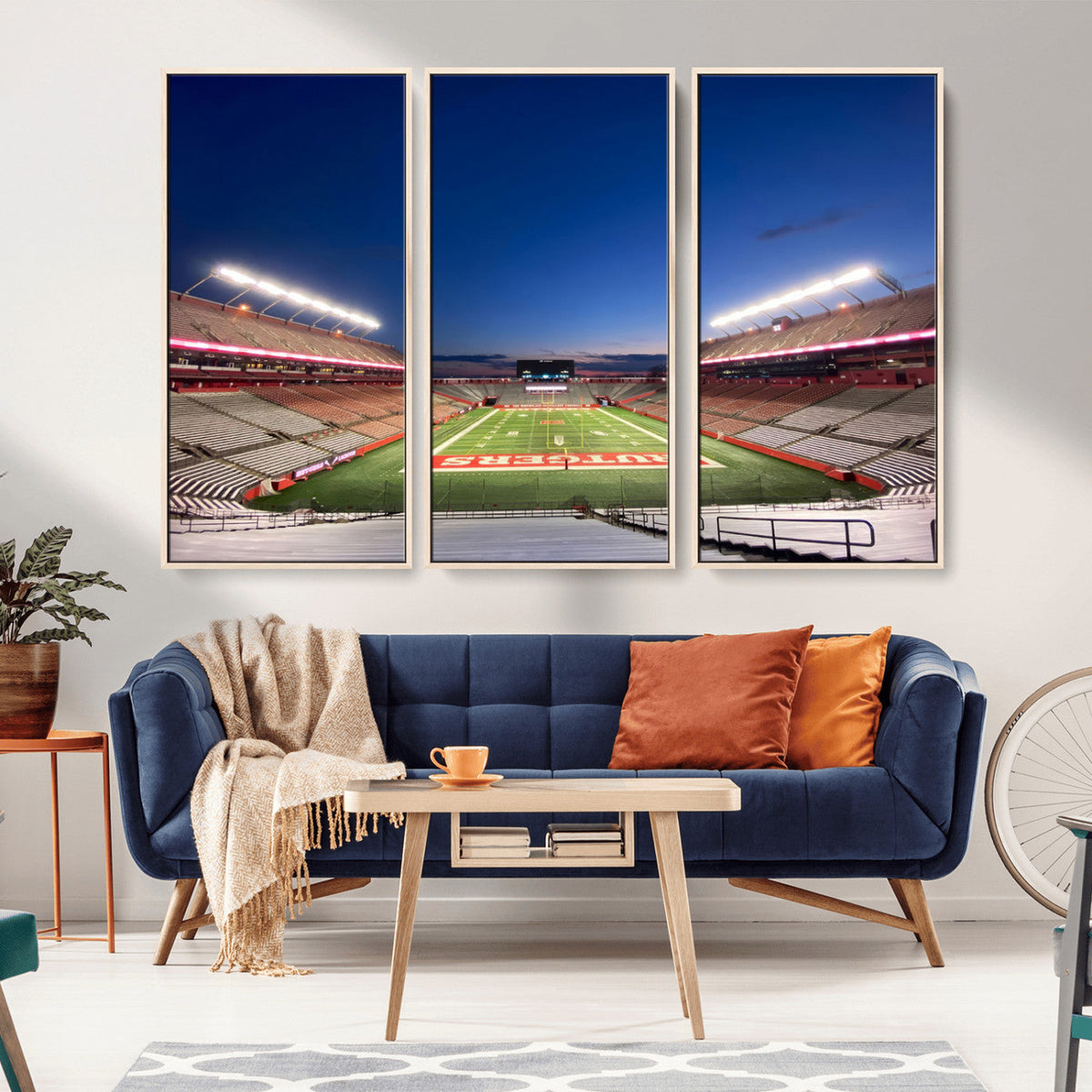 Rutgers Scarlet Knights Football Team Print - Piscataway SHI