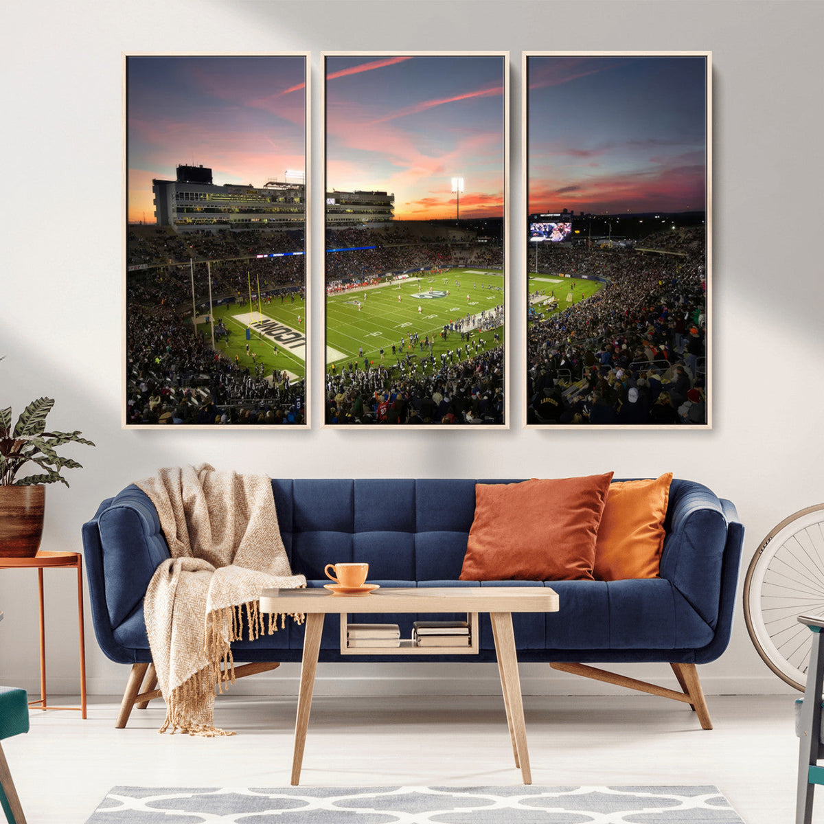 The University of Connecticut UCONN Huskies Football Team