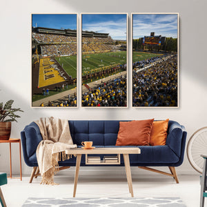 University of Wyoming Cowboys Football Team Print - Laramie