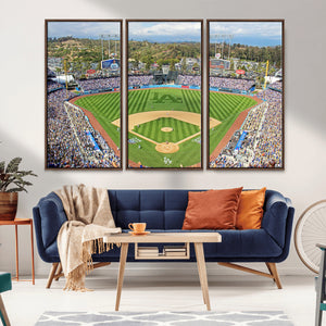 Citi Field Wall Art Print | 3-Panel New York Mets Baseball