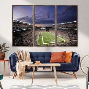 New England Patriots Football Team Print - Foxborough