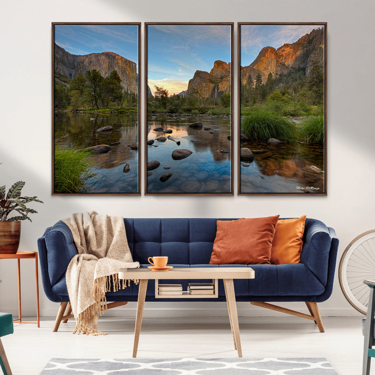 Yosemite Valley Wall Art Canvas Print – Framed El Capitan