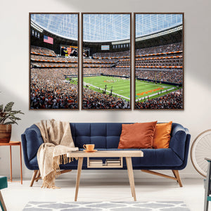 Chicago Bears Soldiers Field Wall Art Canvas Print – Framed
